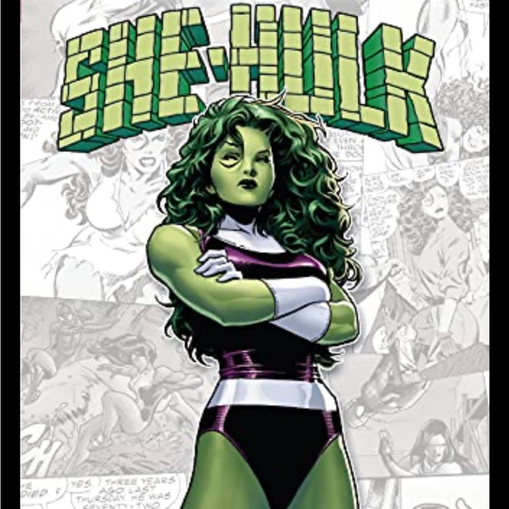 SheHulk Girls Superhero Costume - Picture 2 of 6